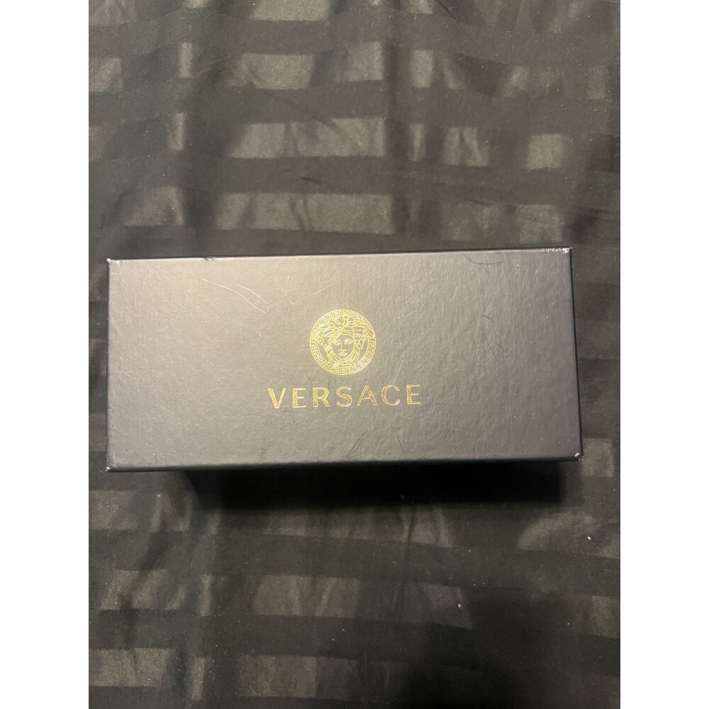 Versace Glam Meduza 54-15 140mm Rectangle Eyeglasses Frame - Black (Box Only)